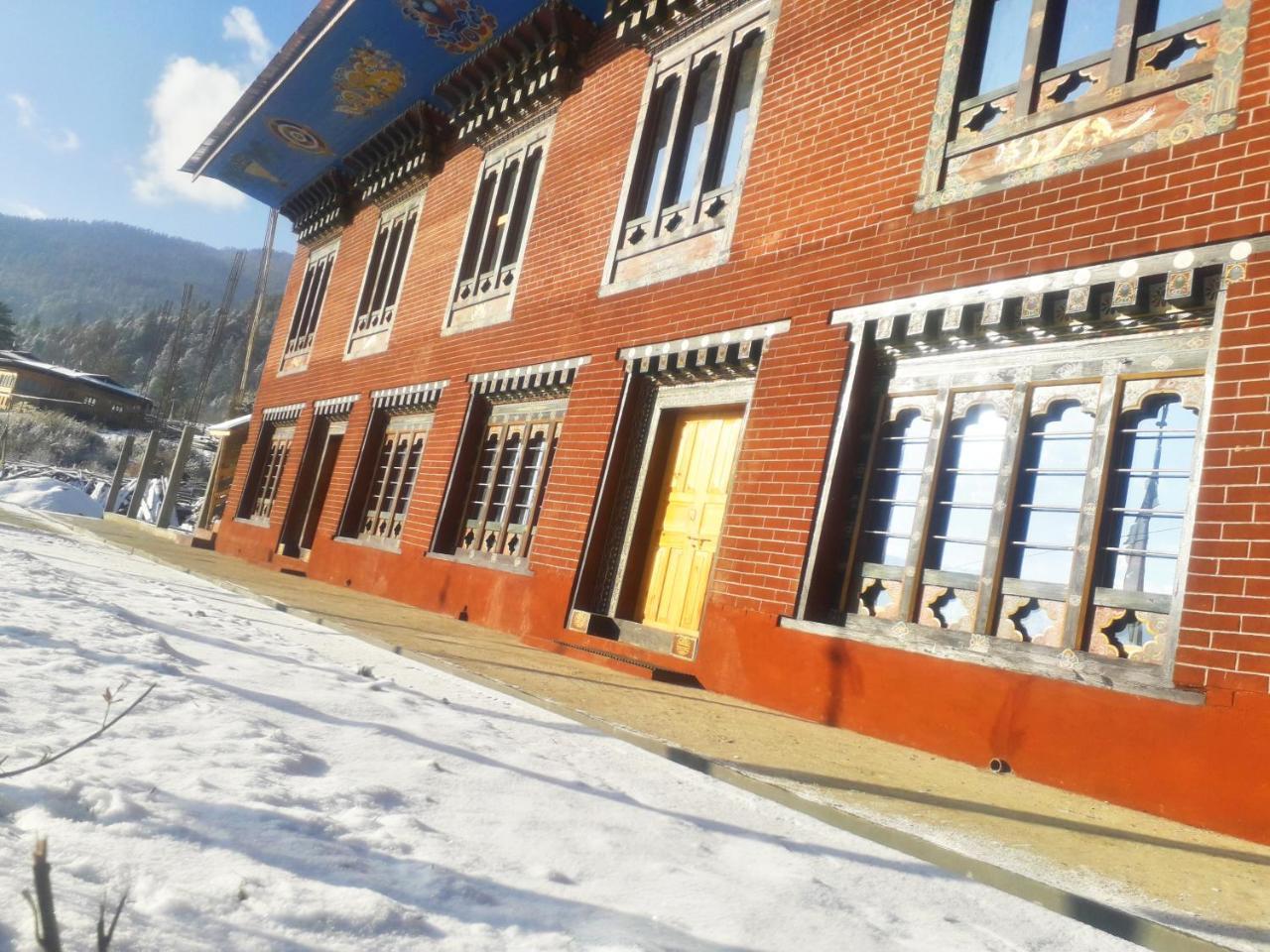 Odiyana Hotel Gangtey Gonpa Buitenkant foto
